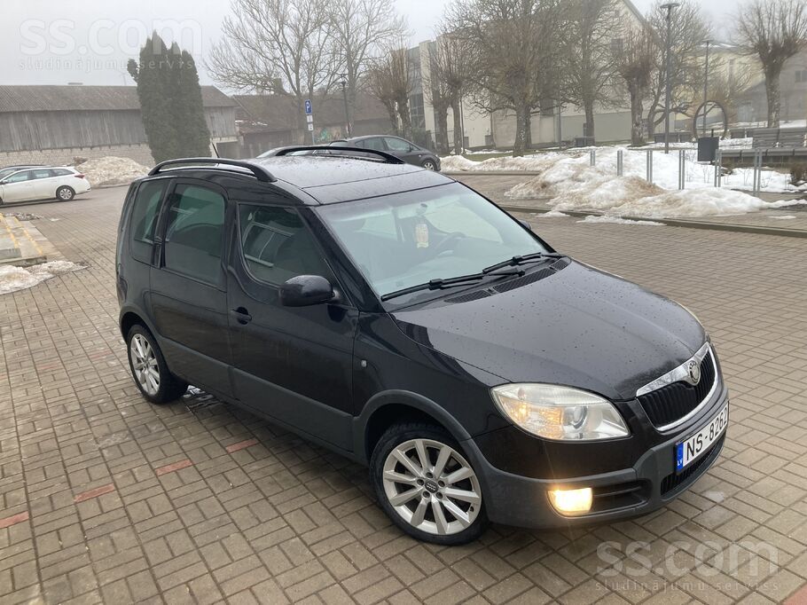 Skoda Roomster Scout 02.02.2024 ievesta no Francijas 
1, 9 tdi 77kw labākai