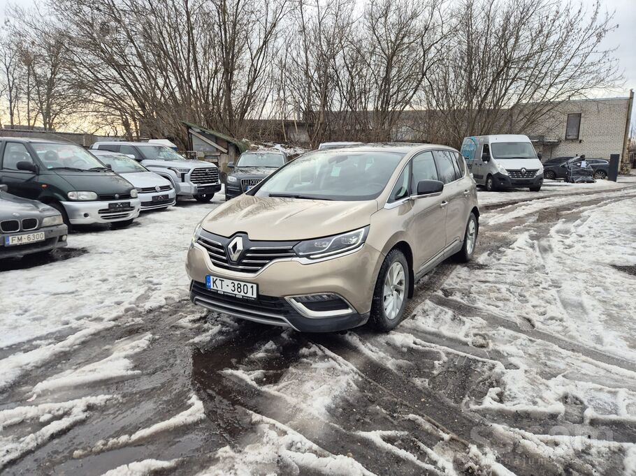 Renault Espace 7 Sēdvietas 1.6l dīzelis. 118kw
Tehniskā apskate derīga līdz