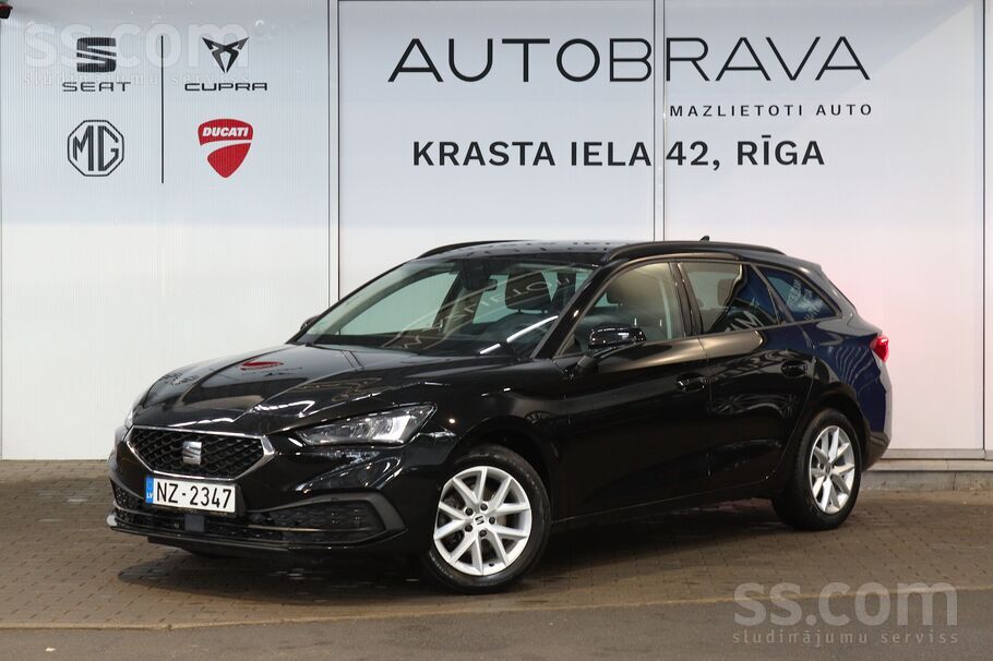 Piedāvājam Seat Leon Sportstourer. 1.5 benzīna dzinējs. 110Kw/150Zs. Automāt