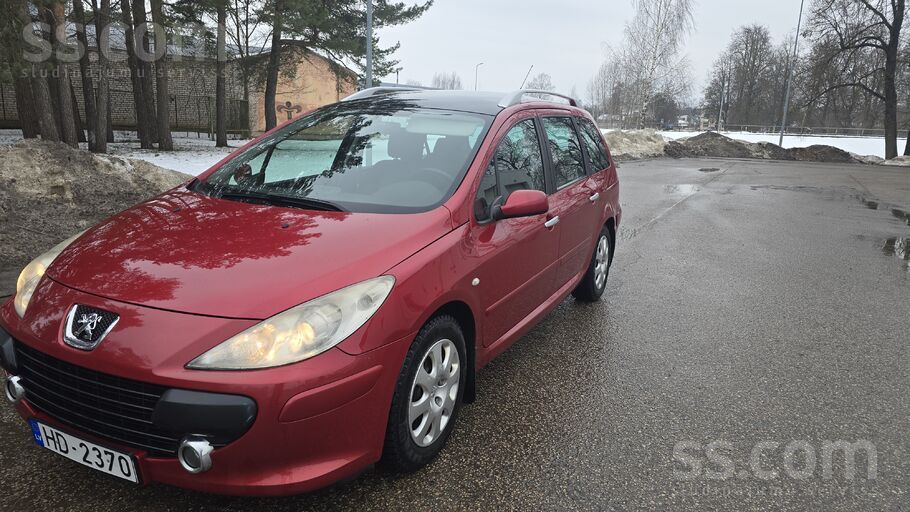 Tirgojas priekš saviem gadiem neslikti saglabājies Peugeot 307 SW, ar 1.6 be