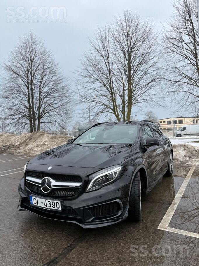 Gla Amg 45 4Matic 265Kw/360Zs, auto uz kuru atskatīsies. Pārdod īpašnieks. A
