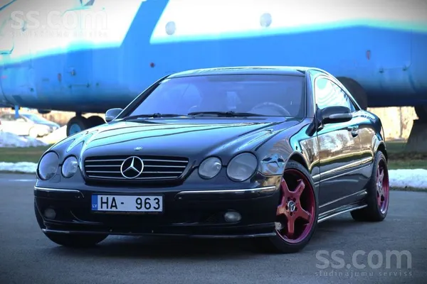 Mercedes Cl500 Benzīns/225Kw, automāts. 