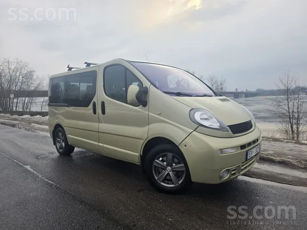 Opel Westfalia aprīkojums. Galdiņš, gulta, 7 vietas. 