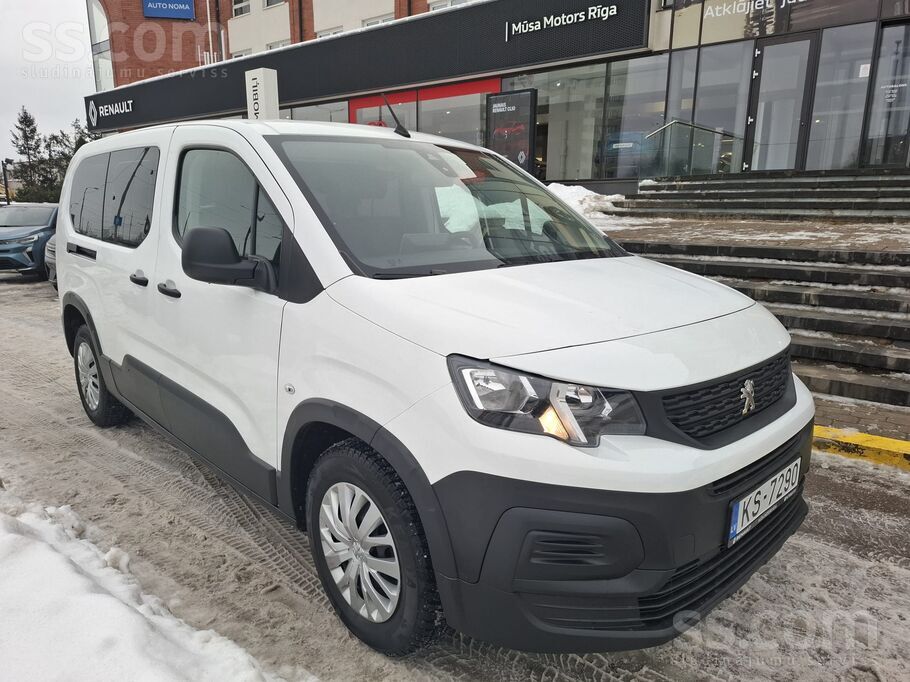 Peugeot Rifter, 1.5 dīzeļdegviela, 96 Kw / 130 Zs , 6.pakāpju pārnesumkārba,