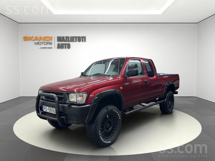 Toyota Hilux ar 2.4 Dīzeļa dzinēju un Manuālo ātrumkārbu-90 Z/s. 

A/m vei