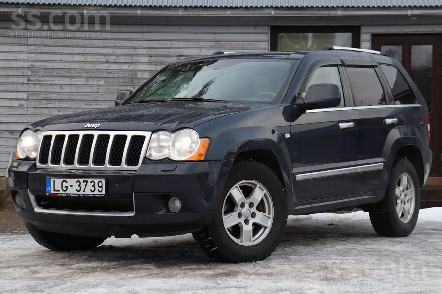 Jeep Grand Cherokee Overland, 3.0 dīzelis (160Kw / 218Zs). Pirmās reģistrāci