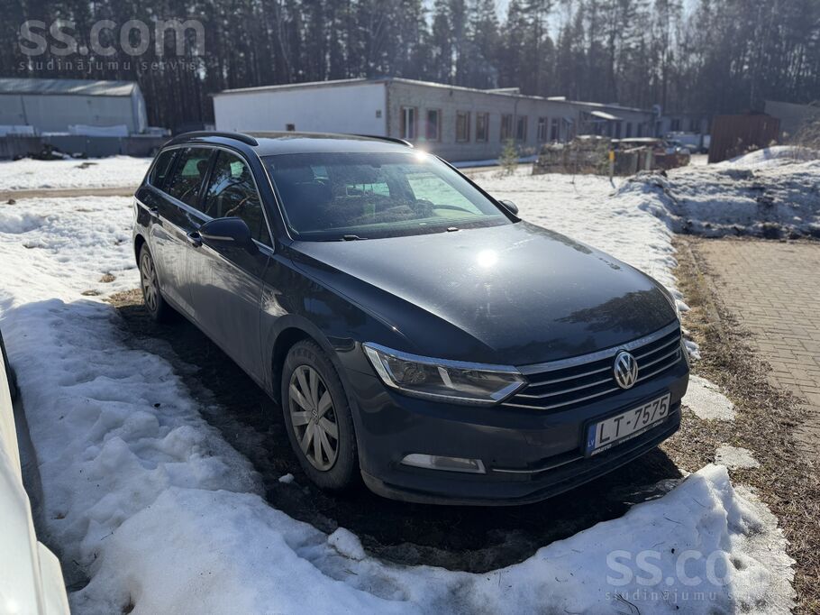 Volkswagen VW Passat B8. 2.0 dīzelis (110 kW), automātiskā pā