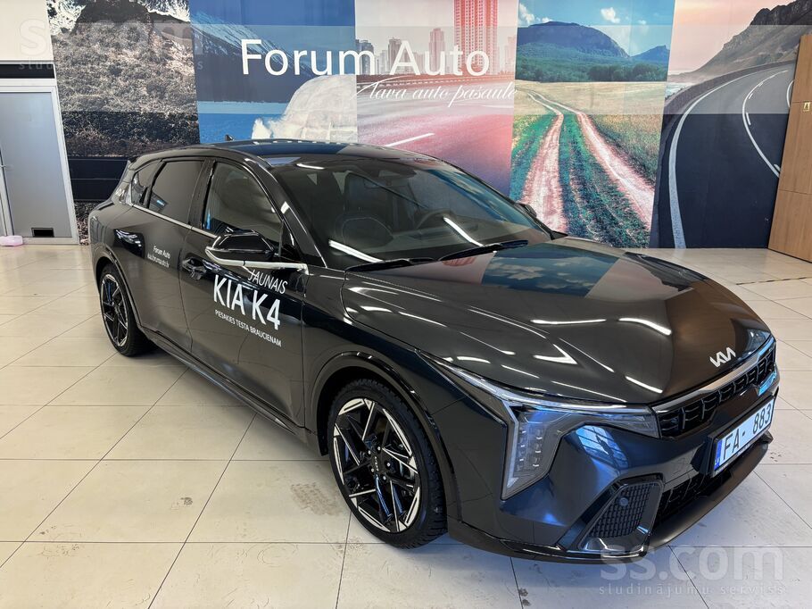 Kia K4 GT Line, 1, 6 T-Gdi (150 Zs) 7Dct

Ražotāja garantija līdz 2033.gad