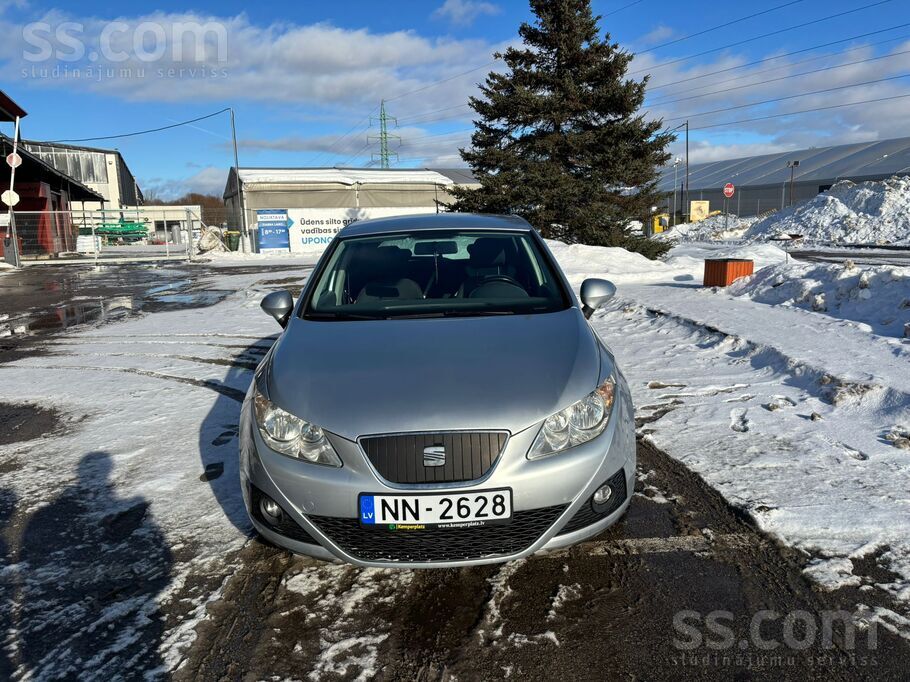 Seat Ibiza 1.2 dīzelis 55 kW. Jauna Tehniskā Apskate, izieta bez aizrādījumi