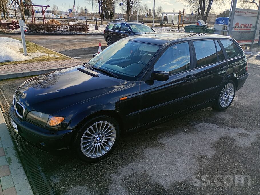 BMW Pārodu E46. Labi saglabāts, praktiski bez rūsas. L