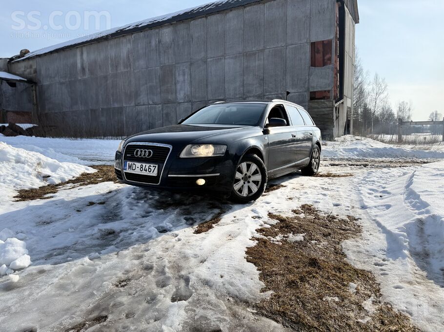 Pārdodu audi a6 c6 3.0tdi 171kw quattro. Manuālis. Tehniskā oktobrī izieta a