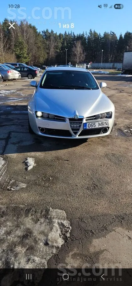 Alfa Romeo 159 , 2006 г. 2.4.disel Avtomat. Заводится , едит, коробка переда