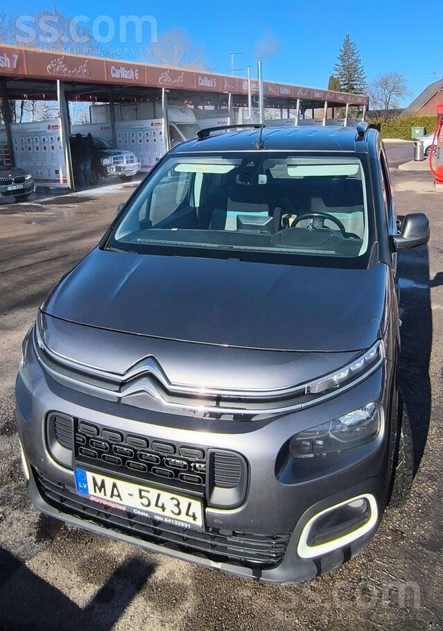 Pārdodu Citroën Berlingo (2019)– uzticams un ekonomisks darba un ģimenes aut