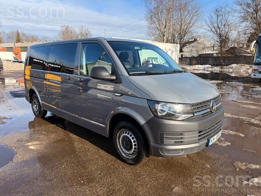 Volkswagen VW Kombi gara bāze ar 9 vietām. Manuālis ar 6 atru