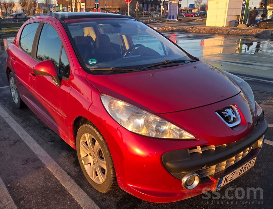 Peugeot Peugeot 207 1, 6Vti 88Kw labā stāvoklī, ekonomiska