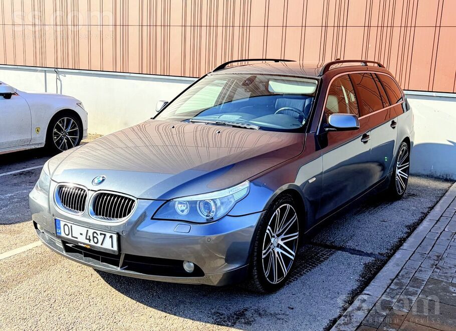 BMW Pārdodu koptu BMW 525i 2007 gada, 160kW, automāts.