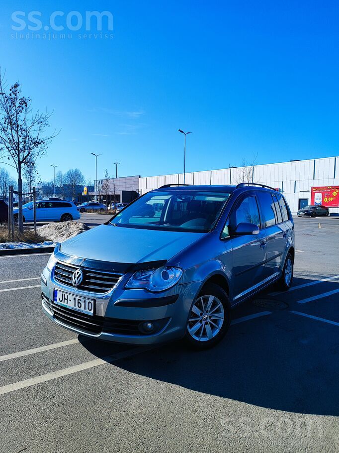 Volkswagen VW touran 1.9 tdi 77kw, facelift, TA līdz 17.11.20