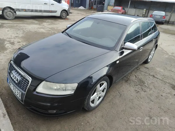 Audi Pārdodu Audi A6 C6 S-Line. Latvijā viens saimnieks