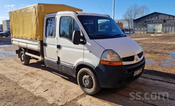 Uzņēmums pārdod Renault Master darba kārtībā. Cena ar Pvn. Sīkāk zvanot.