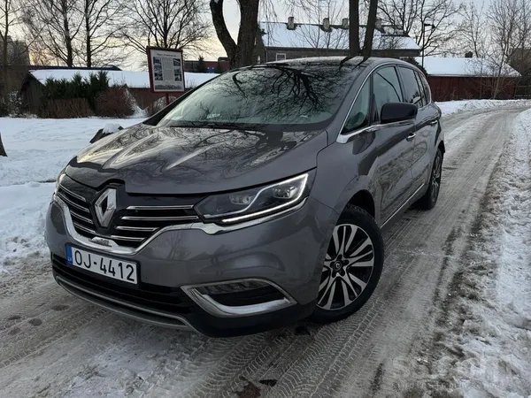 Renault Espace Initiale Paris 1.6 diesel 118kw 5 Sēdvietas. 2015.10.26 gada