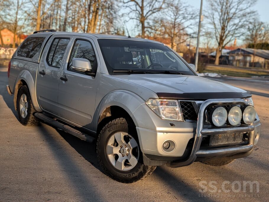 Nissan Navara Double Cab 2.5 dCi 4x4 Manuālā kārba, 171hp, 2008.Bez vinjetes