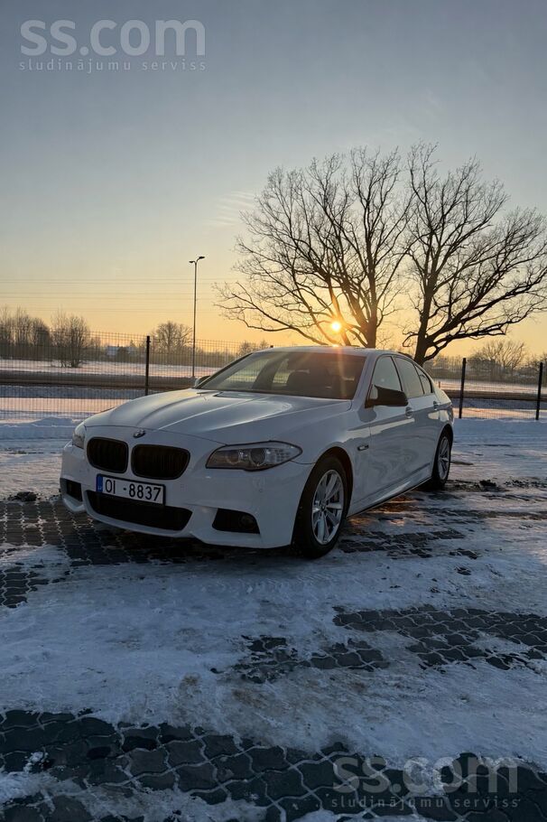 BMW Pārdodu skaistu baltu bmw f10. Tikko ievests, pier