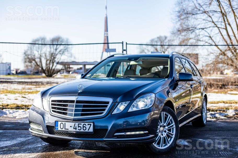 Mercedes Tikko no Vācijas Mercedes‑Benz E350d ar 3.0 dīzeļd
