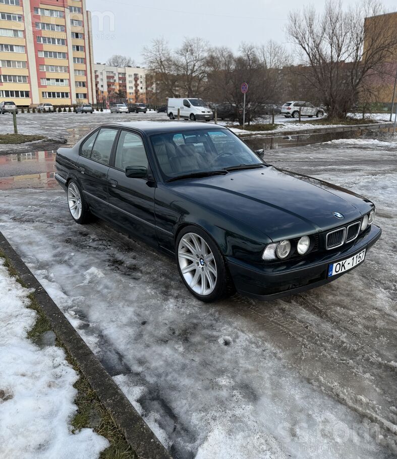 BMW BMW e34 525tds, ļoti labā tehniskā un vizuālā stāv
