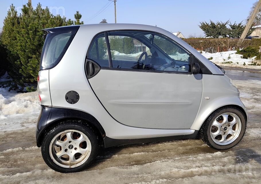 Smart Car in Lithuania, Kaunas city. 