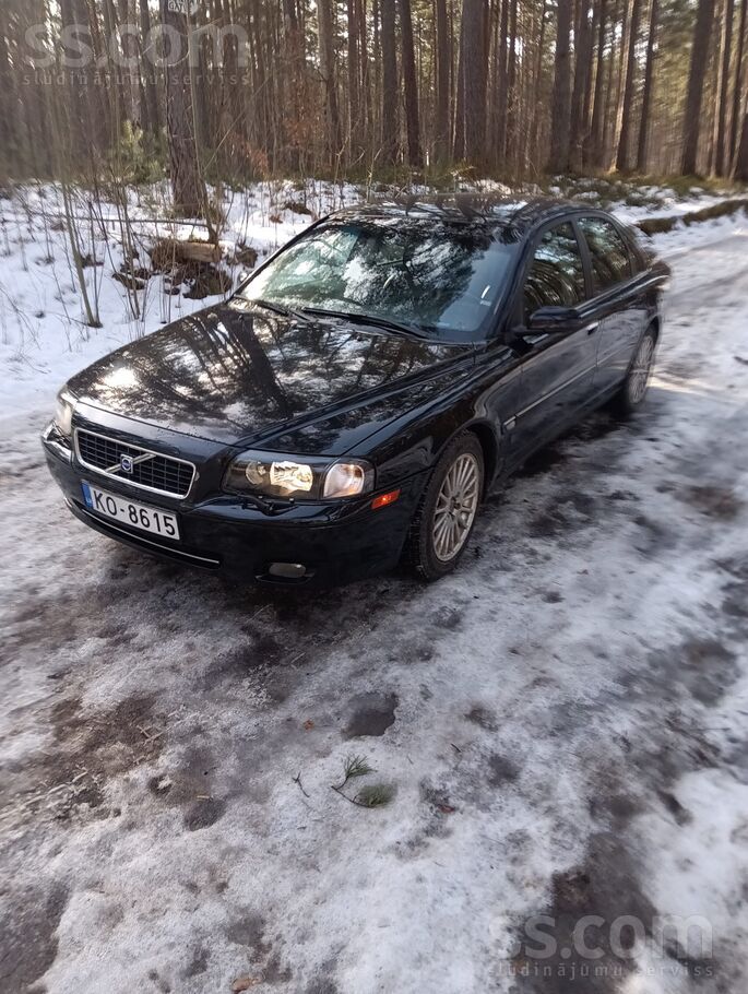 Volvo Volvo S80 ar manuālo ātrumkārbu, ādas salons. Nobr