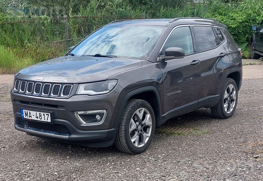 Jeep Compass 1, 4 Turbo, 170 zs, 4Wd, Pilnpiedziņa, Tehniskā skate 2027.gada
