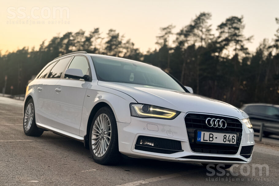 Audi Audi A4 S Line komplektācijā. Uzstādīts jauns Dpf
