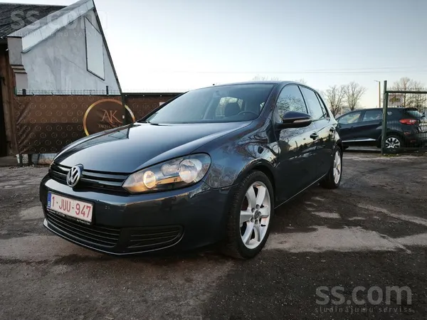 Volkswagen No Beļģijas VW Golf6-1.6Tdi-77Kw-105 Zs. Ar manuāl