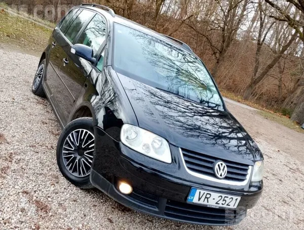 Volkswagen Volkswagen Touran 1.9 Dīzelis 74kw / 99zs, mehānis