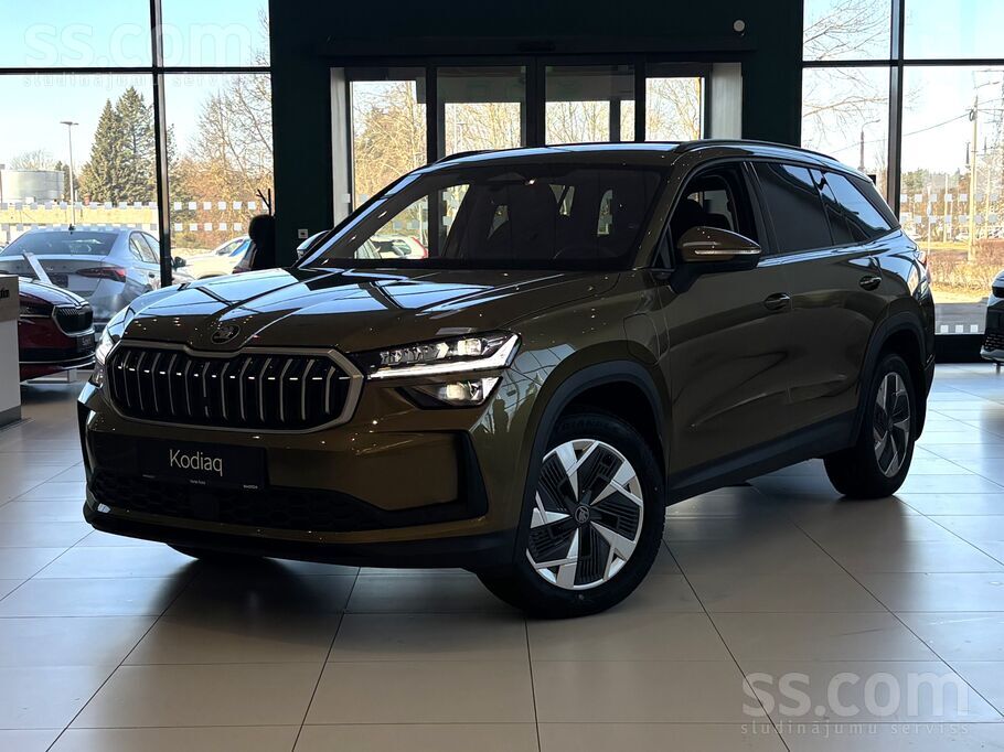 Skoda Kodiaq ar Selection komplektāciju, jauda 150Kw / 204 Z/s Plug-In . Cen