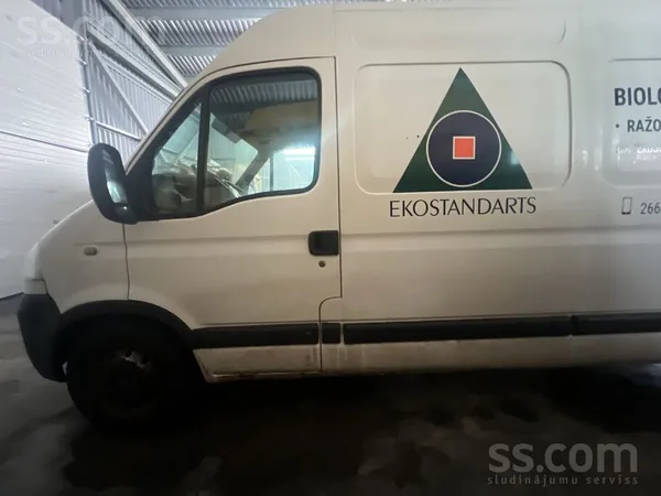Opel Opel Movano, tas pats Renault Master, ideālā tehni