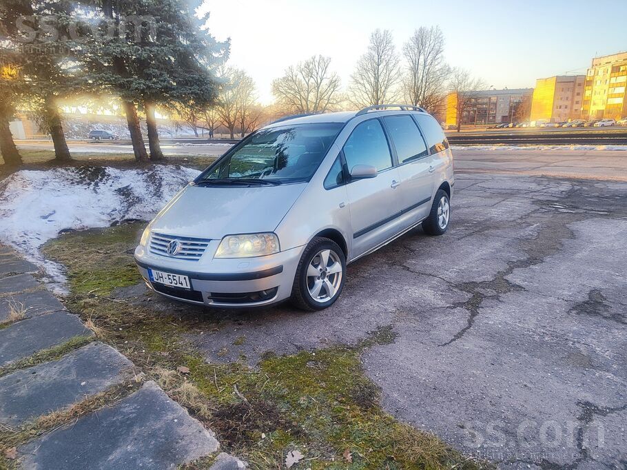 Volkswagen Pārdodās VW Sharan ar 1.9tdi 96kw dzinēju un manuā
