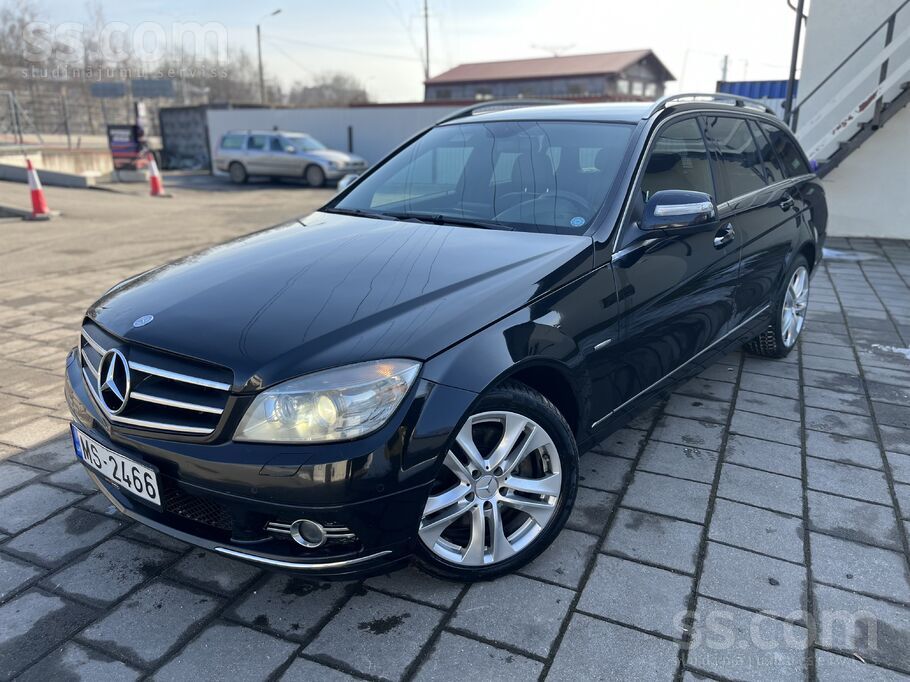 Mercedes-Benz Avantgarde C320 3.0d 165kw 2008 gads. TA 07.2026. Labā tehnisk