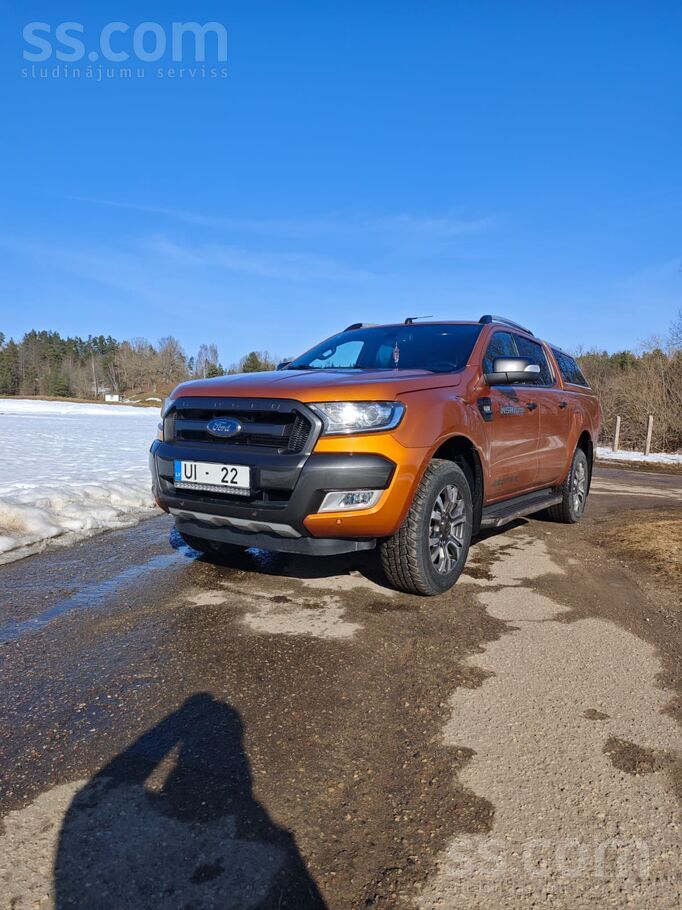 Ford Ranger 3.2d AT Wildtrack 4x4 147kW 4dr. ТA līdz 11.2026 Slēgtā kravas k