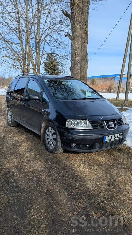 Seat Seat Alhambra 2.0 pd, 103 kW, dinamika laba, ērta 