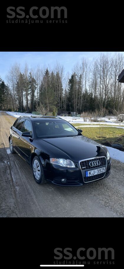 Audi A4B7 S-Line , 2.0D 103kw , 6-pak manualis.
Tiek pārdots sakarigs au