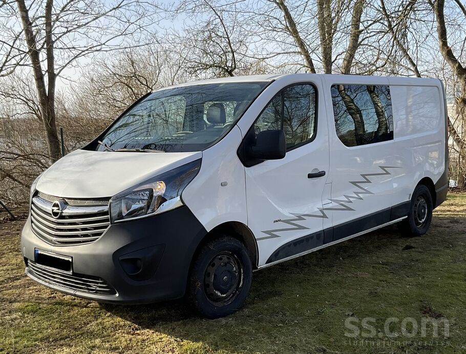 Opel Opel Vivaro 2900 ar pagarināto bāzi - dubulto kabī