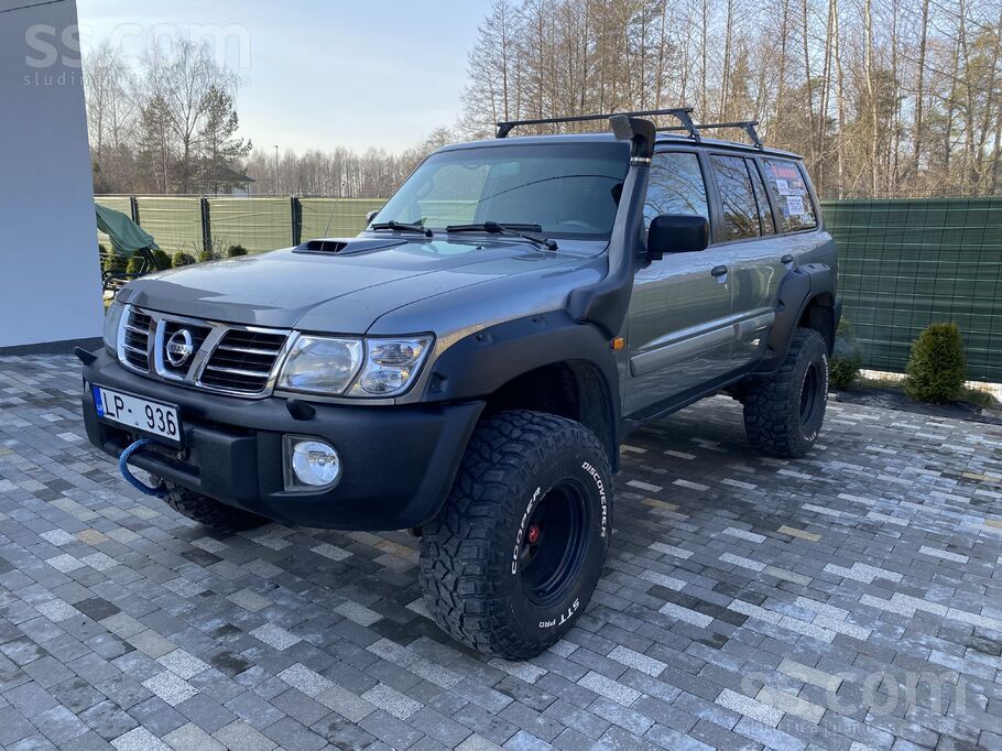 Pārdodu Nissan Patrol 3.0D 116kW. Automašīnai ir veikta pilna apkope un tā i