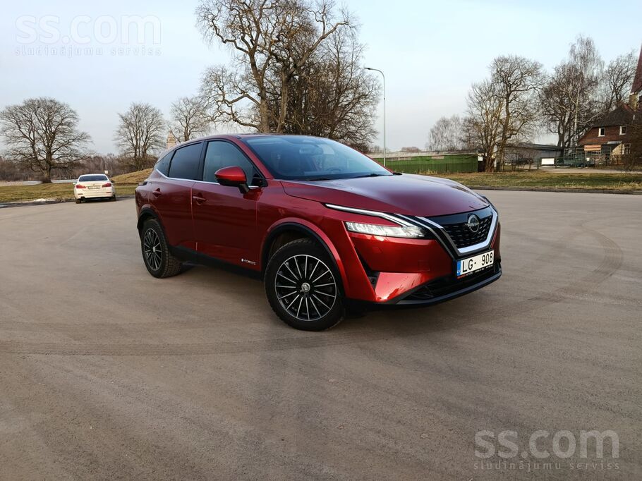 Pārdodu Nissan Qashqai e-Power 1.5 N-Connecta, 12.3" Tft, 190 zs.
Viens īp
