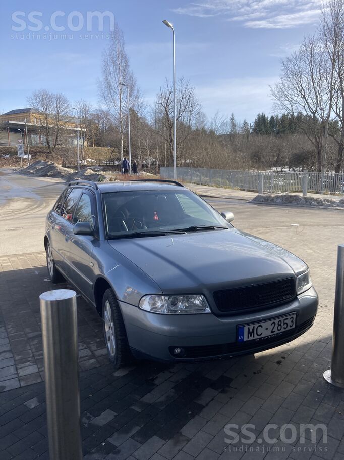 Audi A4B5 FL dīzelis 85kw ar T/a lidz septembrim, ādas 