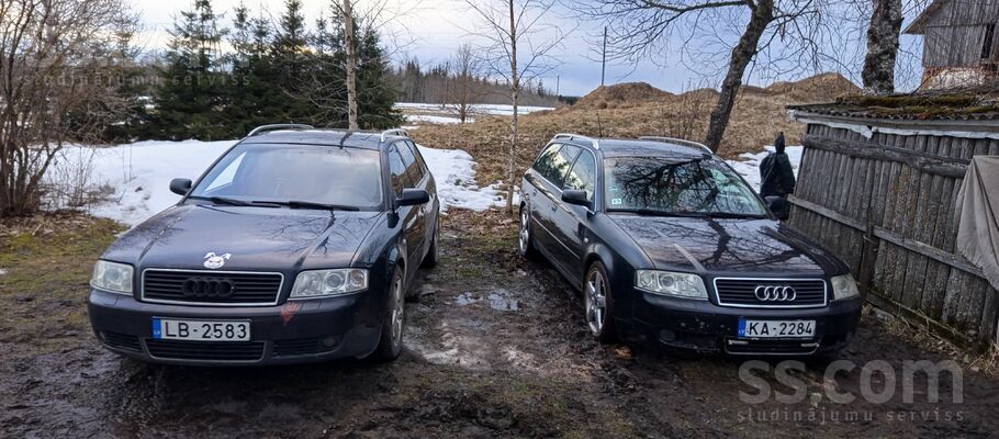 Audi Pardodu Abas Kopā. Audi a6c5 avant un audi a6c5 av
