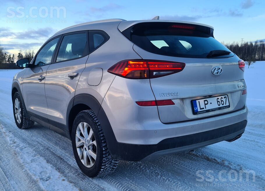 Hyundai Tucson 1/6 Crdi, 2019.gada modelis.
Auto pirkts Latvijā pie oficiā