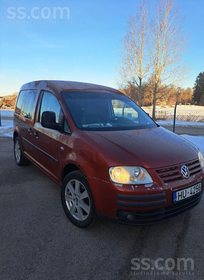 Volkswagen Caddy life, salons dzīvs, Bundža un tehniskais stā
