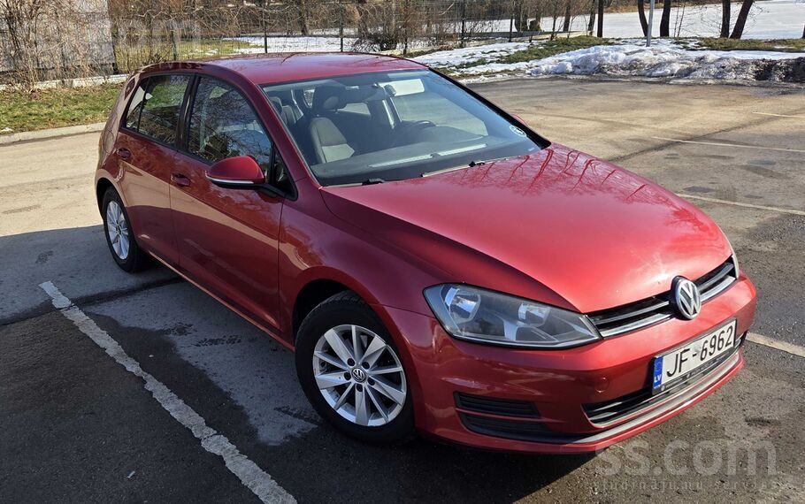 Volkswagen VW Golf 7, 1.2 Tsi, 77kW. Oriģināls nobraukums, la