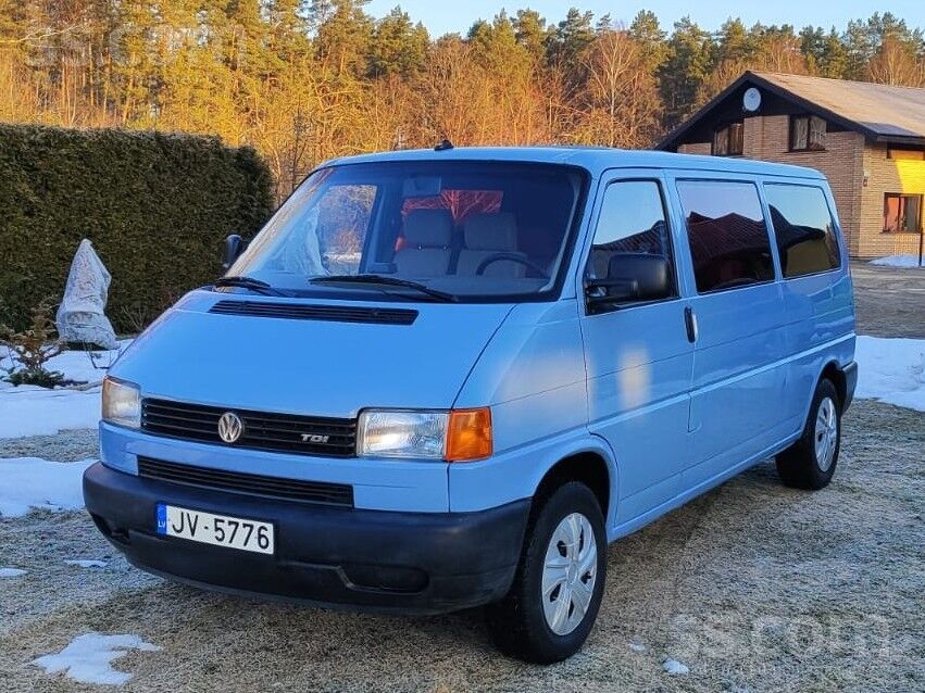 Volkswagen Transporter ar garo bāzi, 75kw dzinējs, labas ziem